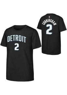 Cade Cunningham Detroit Pistons Youth Black City Edition NN Player Tee