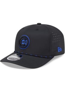 New Era Chicago Cubs Sport Stretch 9SEVENTY Adjustable Hat - Black