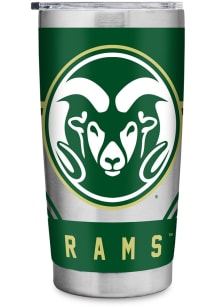 Colorado State Rams 20oz Stainless Steel Tumbler - Silver