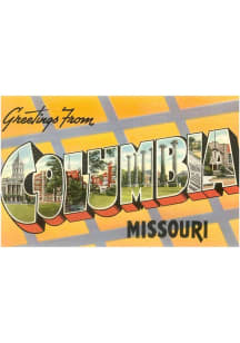 Missouri Greetings from Columbia Vintage Postcard