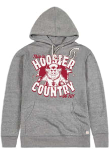 Homefield Indiana Hoosiers Mens Grey Hoosier Country Fashion Hood