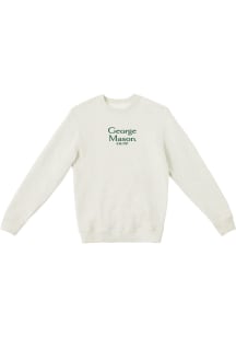 Summit Sportswear George Mason University Womens Oatmeal Nantucket Script Crew Sweatshirt