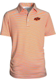Oklahoma State Cowboys Toddler Orange Carson Short Sleeve Polo Shirt