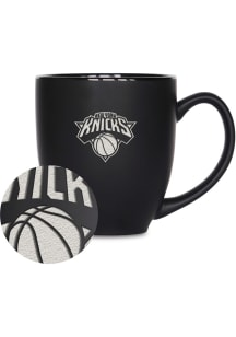 New York Knicks Primary Bistro Ceramic Mug - Black