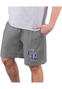 Concepts Sport Colorado Rockies Mens Charcoal Quest Shorts