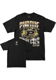 Isabelle Bardin Purdue Boilermakers Black NIL Graphic Short Sleeve Player T Shirt