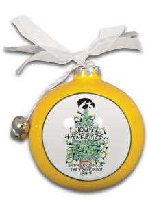 Iowa Hawkeyes Been Sprucing Up Ornament - Black