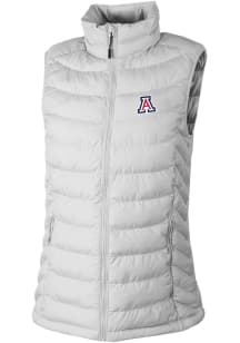Columbia Arizona Wildcats Womens White Powder Lite Vest