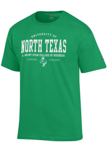 Champion North Texas Mean Green Green College of Business Short Sleeve T Shirt