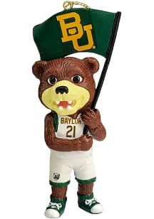 Baylor Bears Mascot Ornament - Green