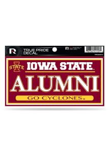 Iowa State Cyclones True Pride Auto Decal - Cardinal