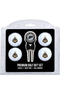 Purdue Boilermakers Divot Tool 4 Pack Golf Gift Set