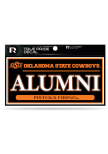 Oklahoma State Cowboys True Pride Auto Decal - Orange
