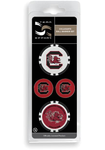 South Carolina Gamecocks Set of three Golf Ball Marker