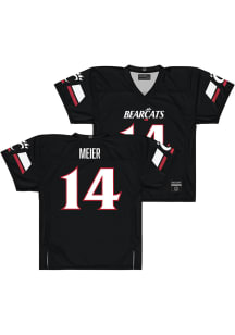 Kk Meier  Campus Ink Cincinnati Bearcats Black NIL Football Jersey