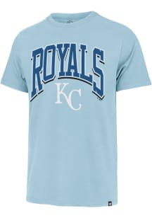 47 Kansas City Royals Powder Blue Walk Tall Franklin Short Sleeve Fashion T Shirt