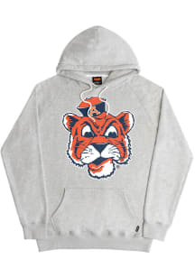 SLAM Auburn Tigers Mens Dark Grey Big Logo Fashion Hood