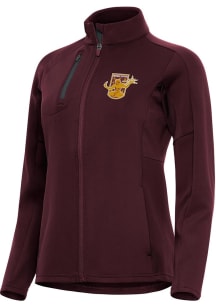 Antigua Detroit City FC Womens Maroon Generation Light Weight Jacket