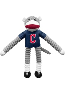 Cleveland Guardians Sock Monkey Pet Toy