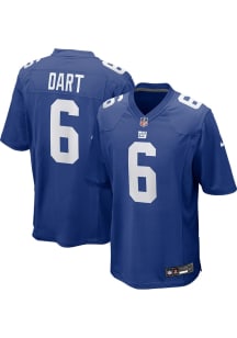 Jaxson Dart  Nike New York Giants Blue Home Football Jersey