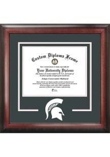 Michigan State Spartans Spirit Diploma Frame - Brown