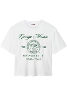 Where I’m From George Mason University Womens White Scholar Short Sleeve T-Shirt