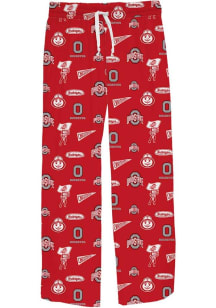 Vive La Fete Ohio State Buckeyes Toddler Red Impressions Loungewear Sleep Pants