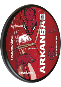 Arkansas Razorbacks Printed Wall Clock