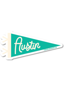 Austin Pennant Stickers - Green