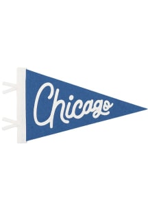 Chicago City Pennant - Blue