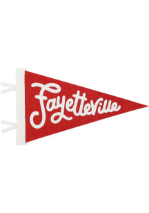 Fayetteville City Pennant - Red