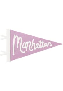 Manhattan City Pennant - Purple