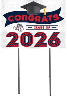 Gonzaga Bulldogs KH Sports Fan Class of 2026 Yard Sign - Navy Blue