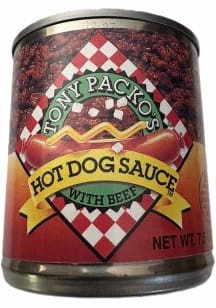 Toledo Tony Packo's Hot Dog Sauce 7.5oz Sauces