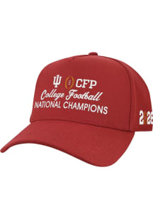 Legacy Indiana Hoosiers 2026 National Champs Coach Adjustable Hat - Crimson