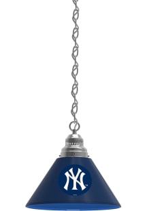 New York Yankees Single Silver Billiard Lamp