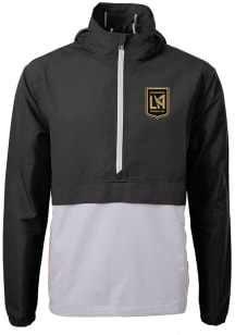 Cutter and Buck Los Angeles FC Mens Black Charter Eco Pullover Jackets