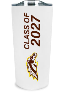 Western Michigan Broncos 18oz Class of 2027 Soft Touch Stainless Steel Tumbler - Brown