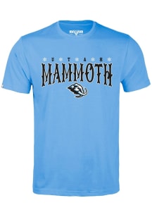 Levelwear Utah Mammoth Black Richmond Snowflakes Short Sleeve T Shirt
