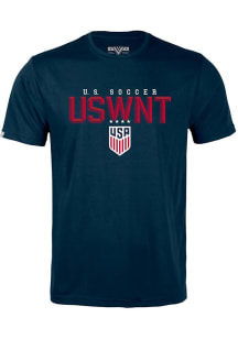 Levelwear USWNT Navy Blue Richmond Carve Short Sleeve T Shirt