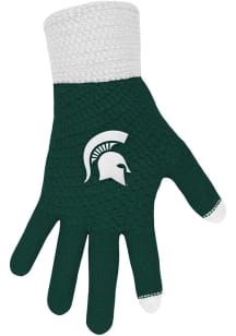 Michigan State Spartans Knit Mens Gloves