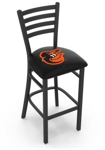 Baltimore Orioles Stationary Pub Stool - Black
