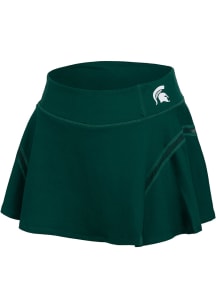 Michigan State Spartans Womens Green Halo Skirt