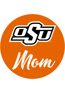 Oklahoma State Cowboys 3" Mom Button - Orange
