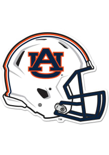 Auburn Tigers Wooden Helmet Sign - White
