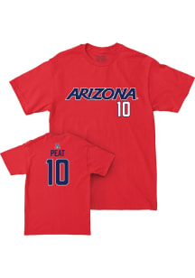 Koa Peat Arizona Wildcats Cardinal Koa Peat NIL Basketball Shirsey Short Sleeve Player T Shirt
