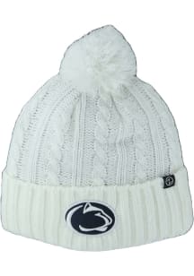 LogoFit Penn State Nittany Lions White  Womens Knit Hat