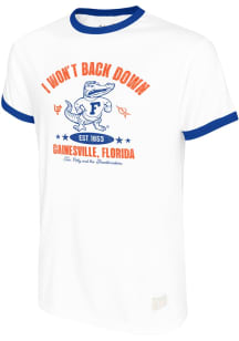 Original Retro Brand Florida Gators White Tom Petty Won't Back Down Band Tee Short Sleeve Fashion..