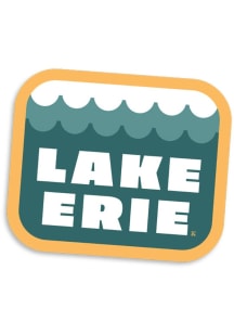 Erie Wavy Stickers - Green