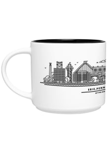Erie Skyline Ceramic Mug - Black